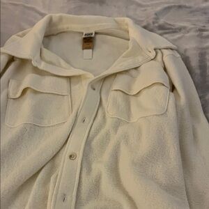 PINK Victoria's Secret Cream Textured Top